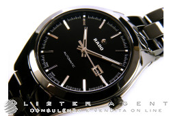 RADO Hyperdrome lady in ceramica nera e acciaio Nero AUT Ref. R32260152. NUOVO!