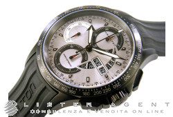 HAMILTON Khaki Field King Chrono Automatic in acciaio PVD Nero Argenté AUT Ref. H64656351. NUOVO!