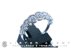 SALVINI anello in oro bianco 18Kt con diamanti ct 1.00 G IF Misura 13 Ref. 20069261. NUOVO!