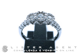 SALVINI anello in oro bianco 18Kt con diamanti ct 0.49 G IF Misura 12.5 Ref. 20069263. NUOVO!