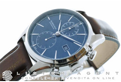 HAMILTON American Classic Spirit of Liberty Cronografo Automatico in acciaio Blu AUT Ref. H32416541. NUOVO!