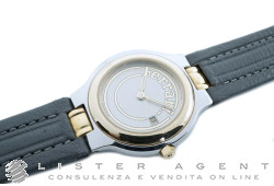 FERRARI orologio Date in acciaio bicolore Grigio. NUOVO!