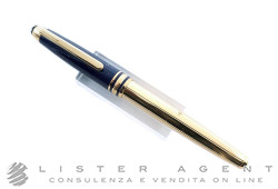 MONTBLANC penna roller Meisterstück Ramses II in argento 925 placcato oro giallo e Lapislazzulo Ref. 20163. NUOVA!