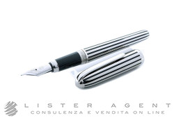 CARTIER penna stilografica Louis Cartier Limited Edition in acciaio e lacca nera Ref. ST170059. NUOVA!