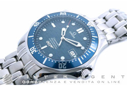 OMEGA Seamaster 007 Automatico Limited Edition in acciaio Blu AUT Ref. 25378000. NUOVO!
