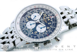 BREITLING Cosmonaute 24H Cronografo Carica manuale in acciaio Nero Ref. A12322. NUOVO!