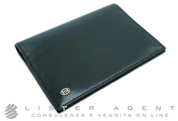 CARTIER porda documento Pasha in pelle nera. NUOVO!