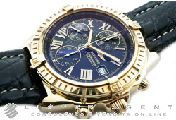 BREITLING Crosswind Cronografo Automatico in oro giallo 18Kt Nero AUT. Ref. K13355. NUOVO!