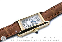 CARTIER Tank Allongée in oro giallo 18Kt Bianco Ref. W1529956 2443. NUOVO!