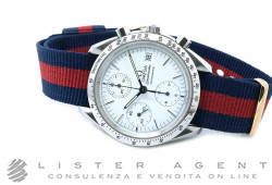 OMEGA Speedmaster Automatico Date in acciaio Bianco AUT Ref. 3511.20.00. NUOVO!