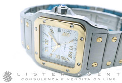 CARTIER Santos Galbée Automatico in acciaio e oro 18Kt Ref. 2319. NUOVO!