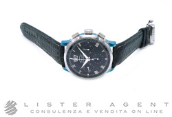 EBERHARD orologio Extra-Fort Roue à Colonnes Grande Date Cronografo in acciaio Nero AUT Ref. 31146.2 CPD. NUOVO!