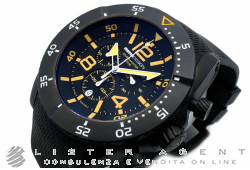 MOMO DESIGN Diver Cronografo in acciaio PVD Nero Ref. MD-278-11. USATO!