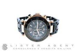 GC GUESS SE-1 Series Cronografo in acciaio placcato oro rosa e Pvd Fibra di Carbonio Ref. GC27479-008-00. USATO!