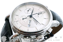 MULE GLASHUTTE Teutonia II Cronografo Automatico in acciaio Argenté AUT Ref. M1-30-90. USATO!