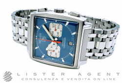 TAG HEUER Monaco Cronografo Automatico in acciaio Blu AUT Ref. CW2113.BA7080. USATO!