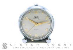 ORIS Orologio Sveglia a carica manuale 8 giorni Bianco. NUOVO!