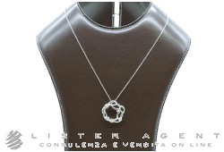 COLLANA Nuvola in oro bianco 18Kt con diamanti ct 0.09 G IF. NUOVA!