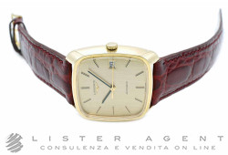 LONGINES orologio automatico con datario in oro giallo 18Kt Champagne AUT. USATO!