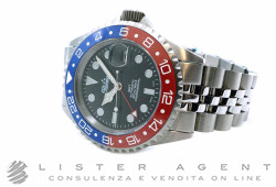 PERSEO orologio Sub GMT Automatico in acciaio con ghiera in ceramica Nero AUT Ref. 6785/A. NUOVO!