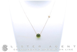 MIMI' collana Zabette in oro rosa 18Kt con peridoto Ref. P24VZRPRD. NUOVA!
