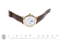 MOVADO Fasi Luna e calendario perpetuo automatico in oro giallo 18Kt Bianco Ref. 40.B3.870. NUOVO!