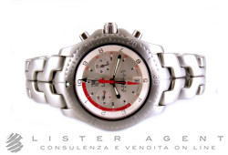 TAG HEUER Link Oracle Racing crono in acciaio Limited Edition Argenté Ref. CT1118.BA0550. NUOVO!