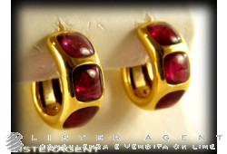 POMELLATO orecchini in oro giallo 18Kt con tormaline. NUOVI!
