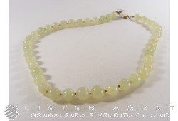 Collana in pietre naturali di colore verde