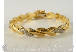 Bracciale in oro 18kt e zirconi