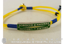 GIOVEPLUVIO bracciale 4 venti in argento 925 e smalti Ref. B835. NUOVO!