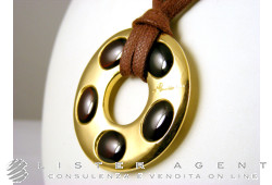 POMELLATO Ciondolo in oro giallo 18Kt e granati Ref. M9406OG. NUOVO!