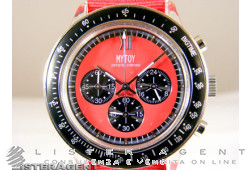 BIG TIME MYTOY mod. N.2 Crystal chrono Rosso. NUOVO!