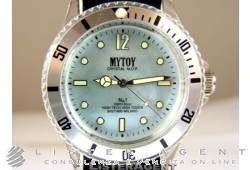 BIG TIME MYTOY mod. N.1 Crystal M.O.P. Verde Acqua. NUOVO!