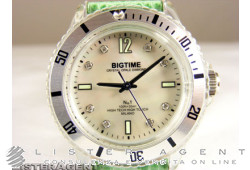 BIG TIME MYTOY mod. N.1 Crystal Opale Diamond Bianco. NUOVO!