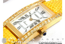 PIEREZ orologio in oro giallo 18Kt lady con diamanti. NUOVO!