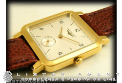 LONGINES Carré in acciaio laminato Argenté Ref. 42904259. NUOVO!