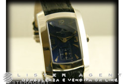 BAUME & MERCIER Hampton Milleis lady in acciaio Blu Ref. MOA08251. NUOVO!