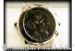 LONGINES Admiral crono automatic in acciaio Grigio AUT Ref. L36214766. NUOVO!