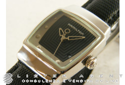 HAMILTON Everest lady in acciaio Nero Ref. H632913. NUOVO!