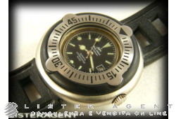 PHILIP WATCH Caribbean lady in acciaio Nero Ref. 2802. NUOVO!