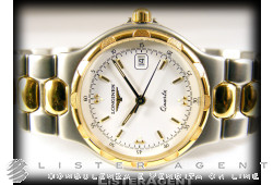 LONGINES Conquest in acciaio bicolore Bianco Ref. L15033156. NUOVO!