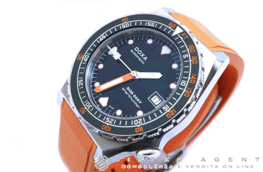 DOXA orologio Sharkhunter Sub 600T automatico in acciaio Nero Ref. 861.10.101.10. USATO!