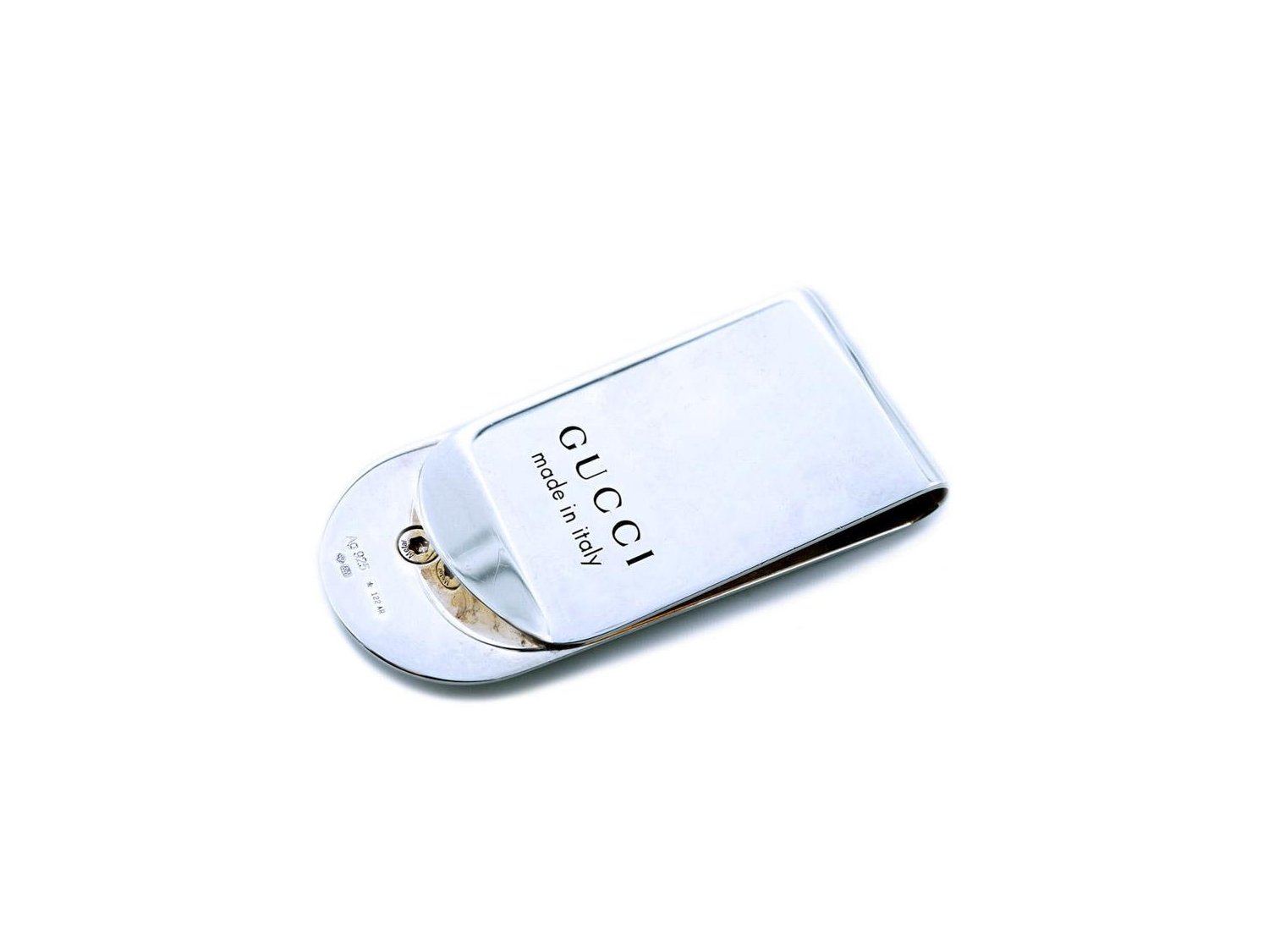 Fermasoldi gucci argento cheap