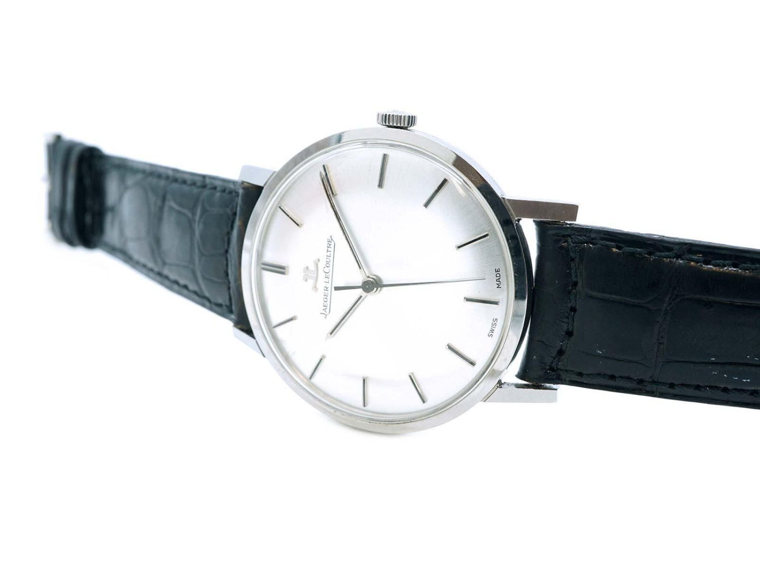 JAEGER LeCOULTRE orologio Vintage in acciaio a carica manuale Argent . USATO