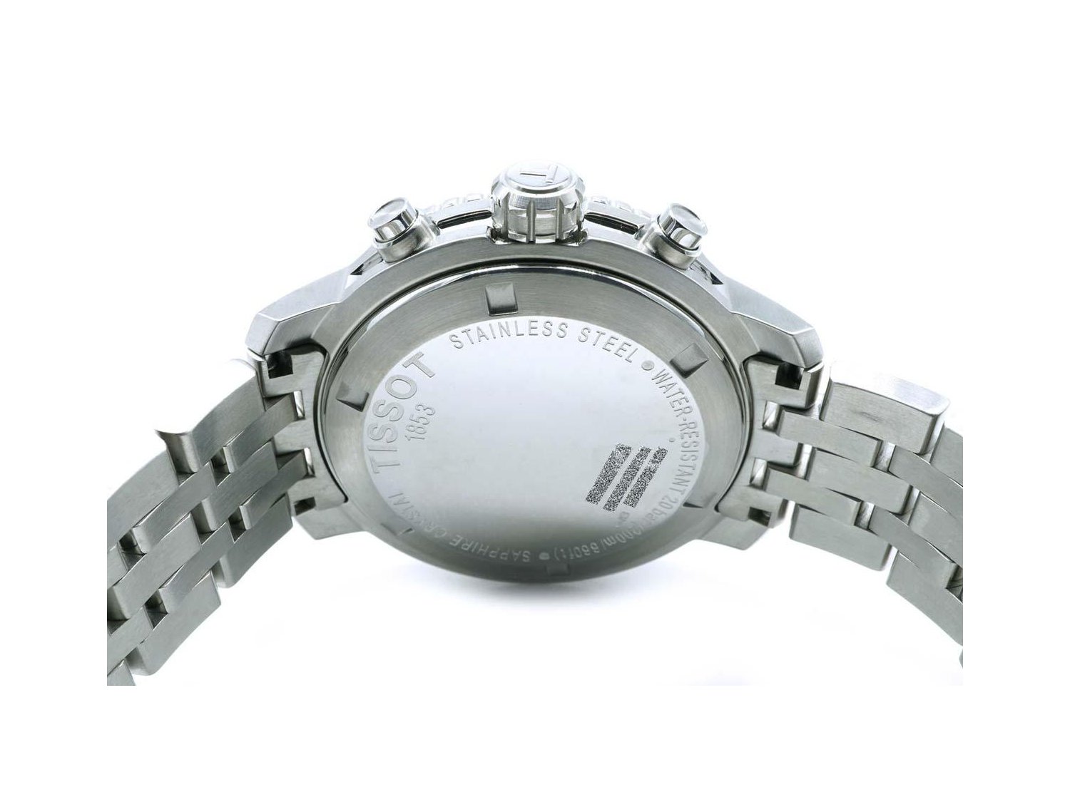 TISSOT T Sport PRS 200 Cronografo in acciaio Argente Quarzo Ref. T0674171103100. NUOVO Lister Agent