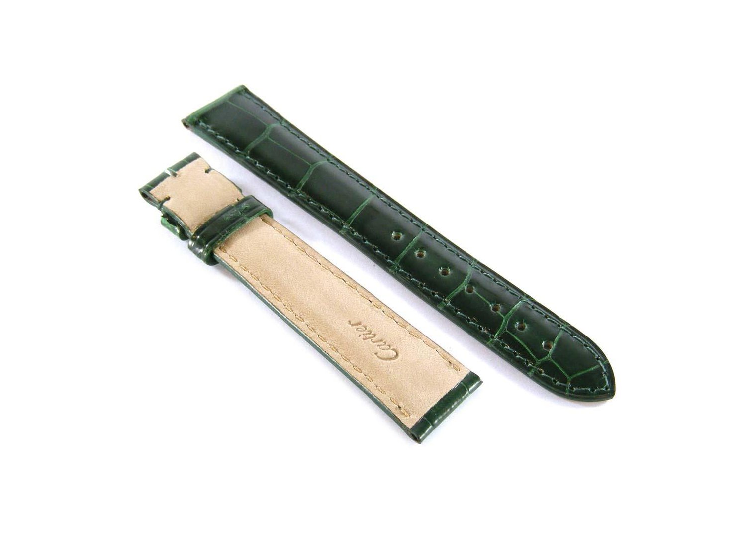 Cinturino coccodrillo verde hot sale