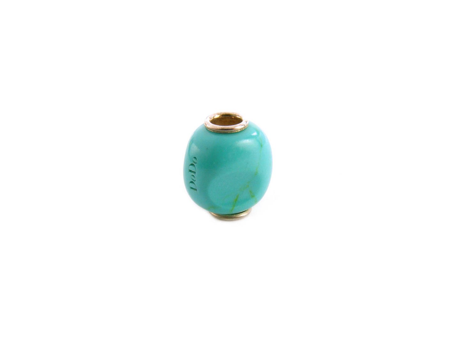 DODO by Pomellato Pepita in argento 925 e resina turchese Ref. DPEPTU. NUOVA
