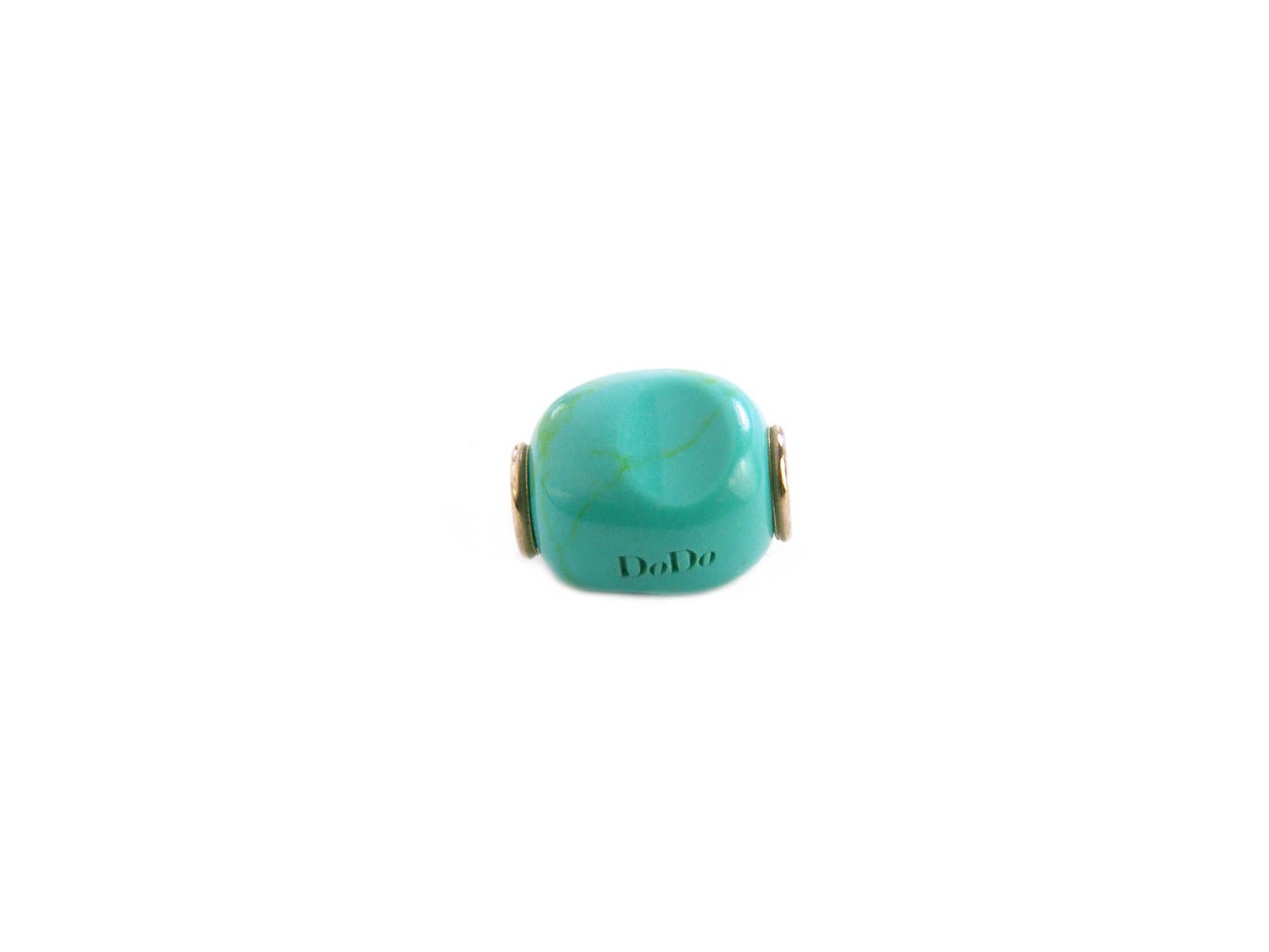 DODO by Pomellato Pepita in argento 925 e resina turchese Ref. DPEPTU. NUOVA