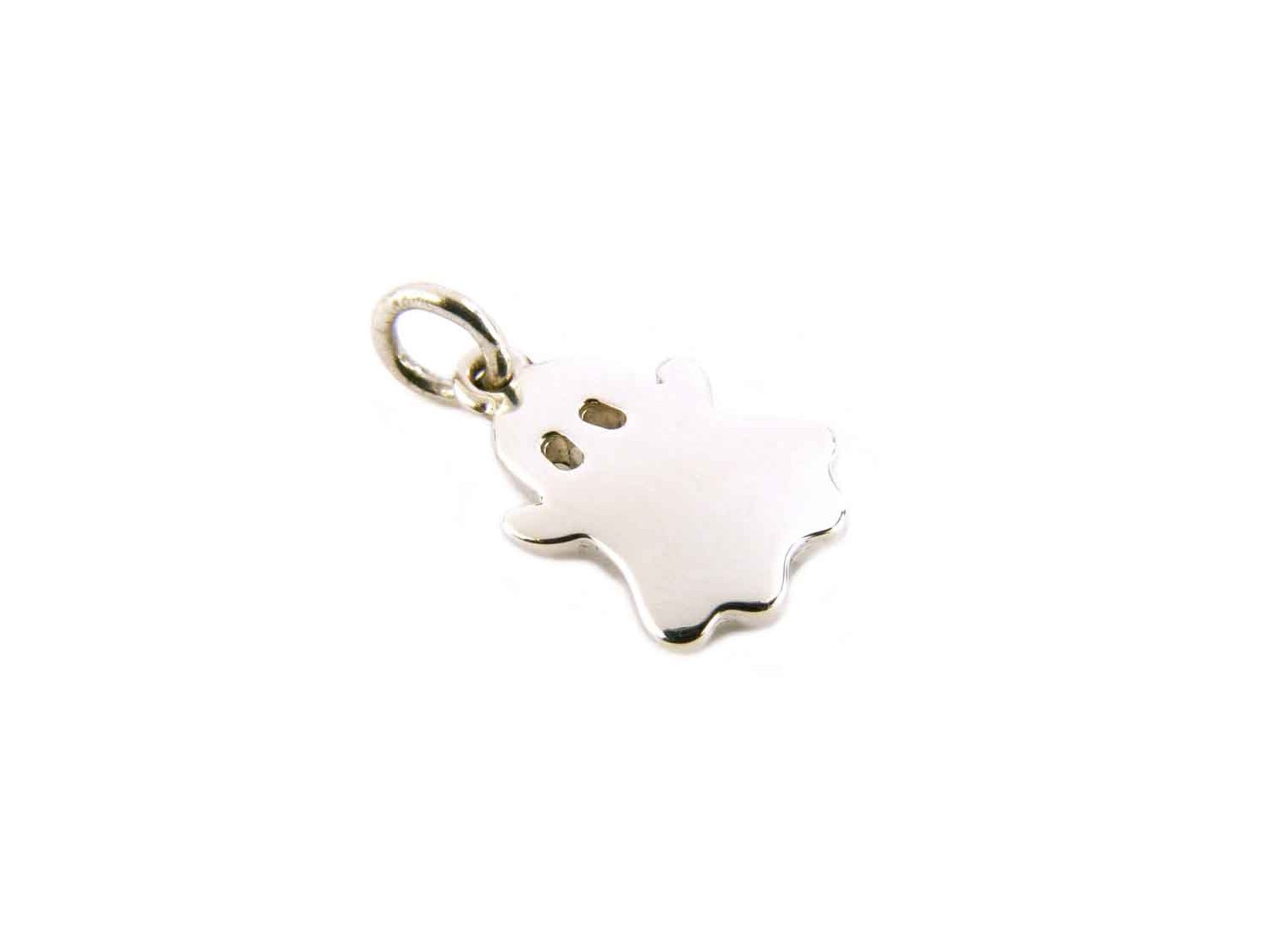 Portachiavi pomellato sale argento